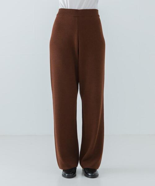 URBAN RESEARCH(アーバンリサーチ)の「ウールスームスニットパンツ(その他パンツ・レディース・ブラウン/グリーン系その他/ベージュ系その他・FREE)」の11枚目の写真
