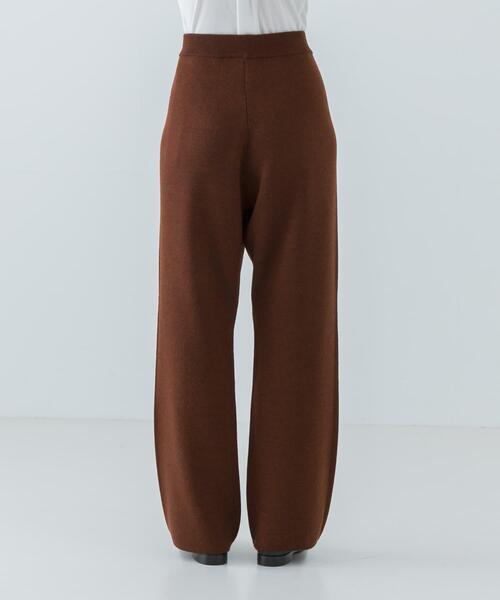 URBAN RESEARCH(アーバンリサーチ)の「ウールスームスニットパンツ(その他パンツ・レディース・ブラウン/グリーン系その他/ベージュ系その他・FREE)」の13枚目の写真