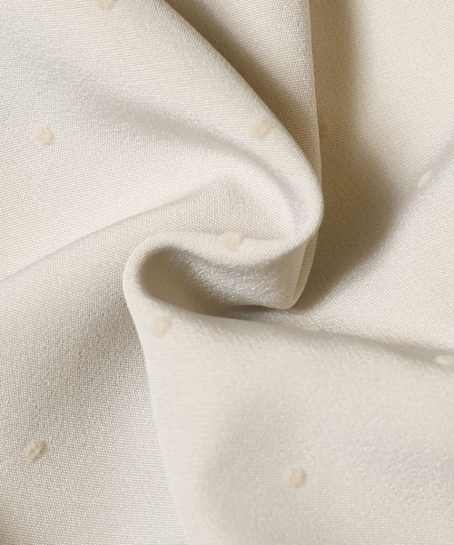 coca(coca)(コカ)の「フロッキードット ストレッチテーパードパンツ(スラックス・レディース・B/A/ブラック/グレー/ライトベージュ・S/M/L)」の21枚目の写真