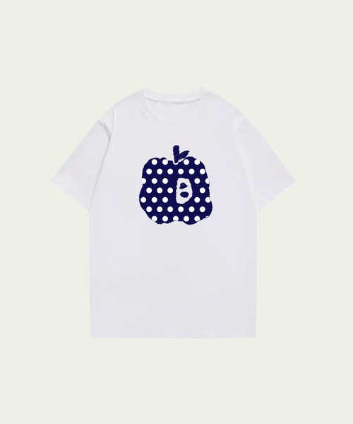 tシャツ LA POMME JOURS Apple Logo T レディース LA POMME JOURS Apple Logo T（Tシャツ/カットソー）｜LA POMME
