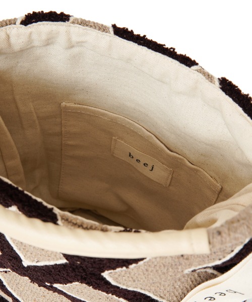 beej（ビージ）の「beej Busket bag-showa（ハンドバッグ・レディース・ブラウン/グレー・FREE）」の17枚目の写真