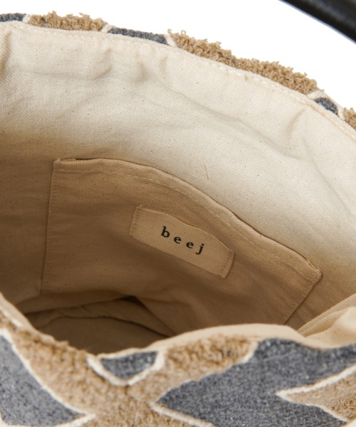 beej（ビージ）の「beej Busket bag-showa（ハンドバッグ・レディース・ブラウン/グレー・FREE）」の13枚目の写真