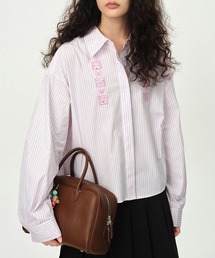 Fano Studios（ファノ ストゥディオズ）の「パッチステッチ ストライプシャツ FQ24S156【Fano Studios】（シャツ/ブラウス・メンズ）」