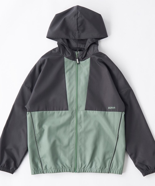 repipi armario/レピピアルマリオ】キッズウィンドブレーカー ジップ