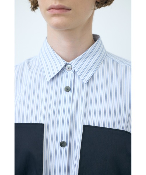 nagonstans（ナゴンスタンス）の「80 StripeバイカラーPKTシャツ