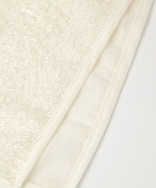 studio CLIP（スタディオクリップ）の「ふわふわケープ付け襟（付け襟・レディース・ベージュ/ブラック・FREE）」の8枚目の写真