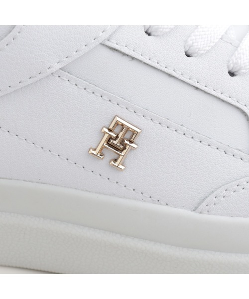 TOMMY HILFIGER（トミーヒルフィガー）の「フェミニンコートスニーカー（スニーカー・レディース・ホワイト・23.5cm/23cm/24cm）」の7枚目の写真