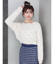 EATME | ロゴジャガードニット(ニット/セーター)