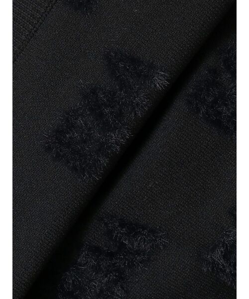 EATME（イートミー）の「ロゴジャガードニット（ニット/セーター・レディース・ブラック/オフホワイト/レッド・FREE）」の20枚目の写真