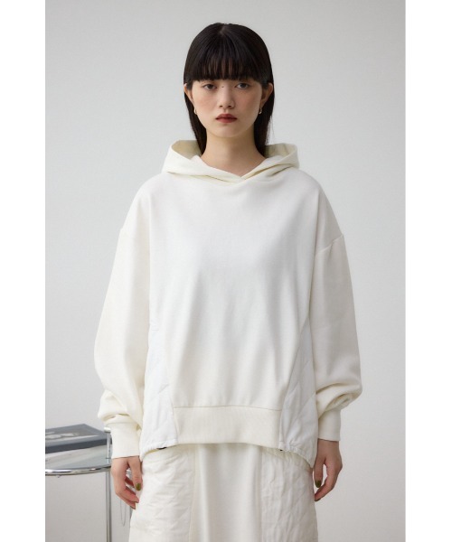 AZUL by moussy(アズールバイマウジー)の「キルティングデザインフーディー(Tシャツ/カットソー・レディース・アイボリー/ブラック/カーキ・SMALL/MEDIUM)」の21枚目の写真