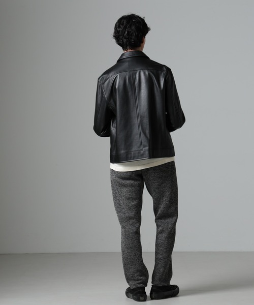 新品　ナノユニバース　ライトラムナッパシングルライダース　ジャケット　羊革 ライトラムナッパシングルライダース | NANO universe（ナノ