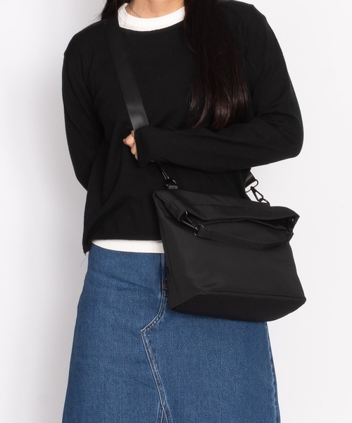 SML(エスエムエル)の「SLIGHTLY 2WAY SHOULDER BAG / ショルダーバッグ(ショルダーバッグ・メンズ・ブラック・FREE)」の1枚目の写真