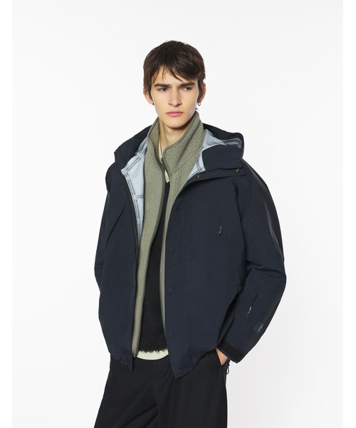 Maison Kitsune（メゾンキツネ）の「CAMP PARKA（その他アウター・メンズ・ブラック/ライトカーキ・XS/S/M/L/XL）」の9枚目の写真