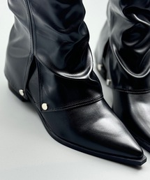 ANOTHER S | ポインテッドトゥチューブブーツ(ブーツ)