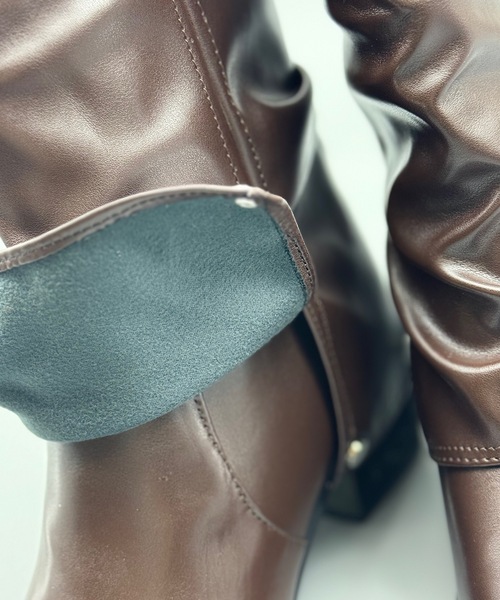 ANOTHER S（アナザーエス）の「ポインテッドトゥチューブブーツ（ブーツ・レディース・ブラック/ブラウン・37/38/39）」の13枚目の写真