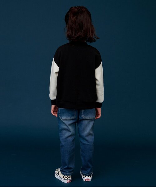 BREEZE（ブリーズ）の「あったかすぽ軽テーパードパンツ（その他パンツ・キッズ・チャコール/マスタード/ベージュ/インディゴブルー/ミント/ワインレッド・130/140/100/110/120/150/160/90）」の14枚目の写真