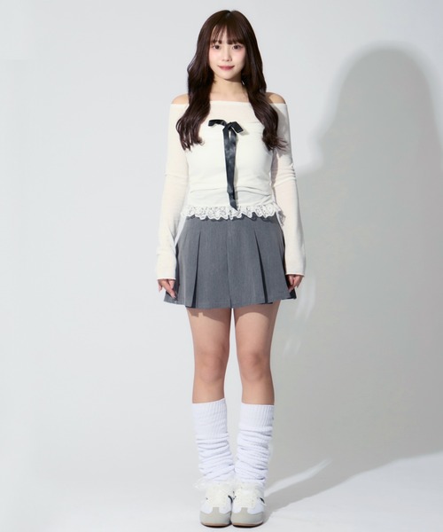 【BALENCIAGA】Pleated Mini Skirt プリーツ ミニスカート Women's Pleated Mini Skirt in Light Blue | Balenciaga US