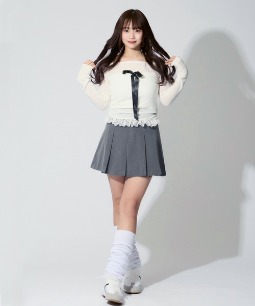 【BALENCIAGA】Pleated Mini Skirt プリーツ ミニスカート pleats mini skirt（プリーツミニスカート）（スカート）｜SENEE