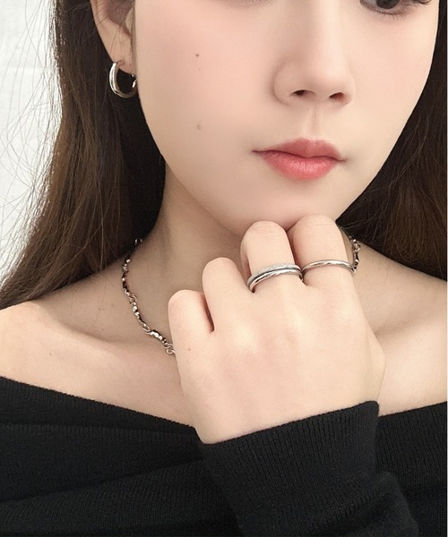 Burner（バーナー）の「【OKUOKU　0909】グリッター ３点セット シンプル リング　 oku-ring-634519063138-2 Nn（リング・レディース・ゴールド/シルバー/ピンクゴールド/その他1/その他2/その他3・US7/US9/US 6/US 8/US 11/US 10/9号/11号/14号/16号/18号）」の15枚目の写真