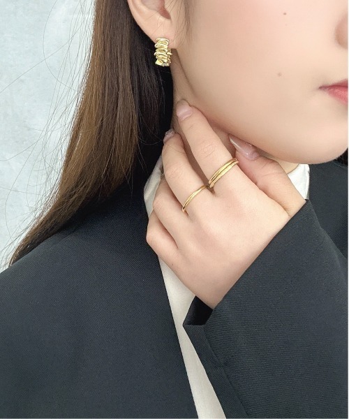 Burner（バーナー）の「【OKUOKU　0909】グリッター ３点セット シンプル リング　 oku-ring-634519063138-2 Nn（リング・レディース・ゴールド/シルバー/ピンクゴールド/その他1/その他2/その他3・US7/US9/US 6/US 8/US 11/US 10/9号/11号/14号/16号/18号）」の22枚目の写真