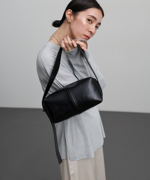 select MOCA(セレクトモカ)の「ワンショルダースクエアバッグ(ショルダーバッグ・レディース・カーキ/アイボリー/ブラック・FREE)」の18枚目の写真