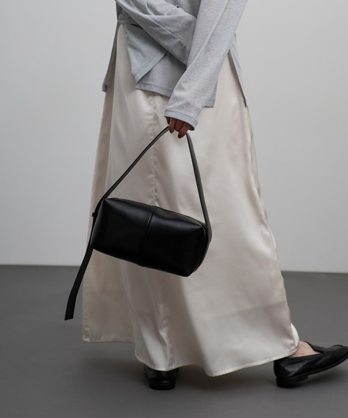 select MOCA(セレクトモカ)の「ワンショルダースクエアバッグ(ショルダーバッグ・レディース・カーキ/アイボリー/ブラック・FREE)」の21枚目の写真