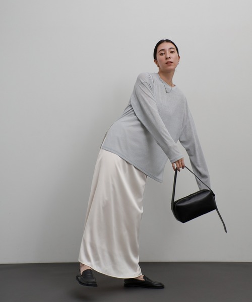 select MOCA(セレクトモカ)の「ワンショルダースクエアバッグ(ショルダーバッグ・レディース・カーキ/アイボリー/ブラック・FREE)」の7枚目の写真