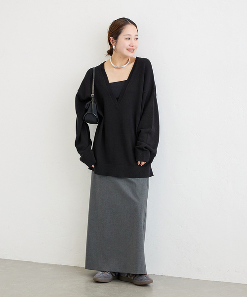 新品未使用　DOUBEL STANDARD CLOTHING Ｖネックセーター 楽天市場】ダブルスタンダード（ニット・セーター｜トップス