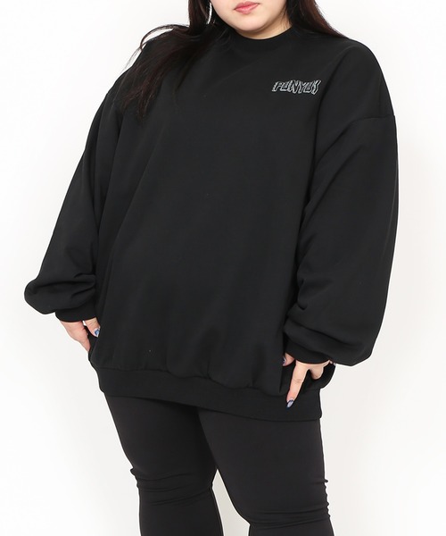 PUNYUS（プニュズ）の「Last decade ビッグスウェット（スウェット・レディース・ブラック/イエロー・3/4）」の9枚目の写真