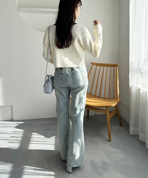 ゴールドボタンカーディガン【WEB限定商品】（カーディガン/ボレロ