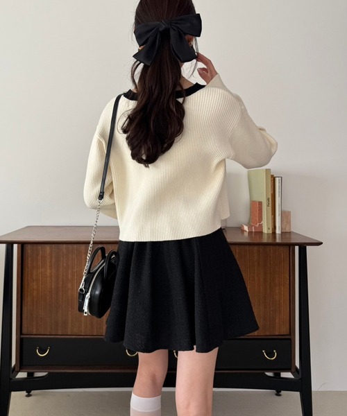 ゴールドボタンカーディガン【WEB限定商品】（カーディガン/ボレロ