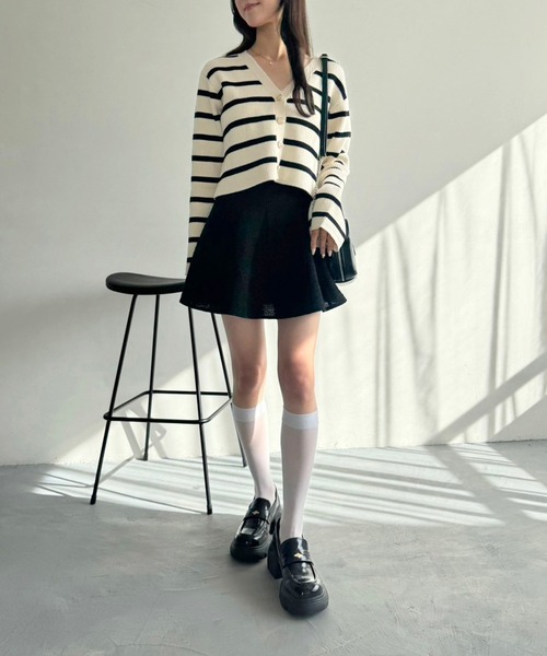 ゴールドボタンカーディガン【WEB限定商品】（カーディガン/ボレロ