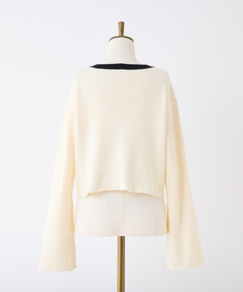 アミパリ 限定ポップアップ店 ゴールド ホワイトカーディガン สำรวจ