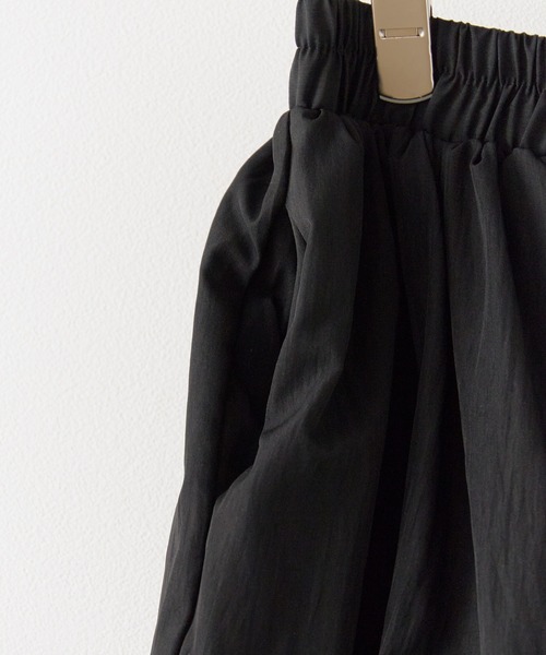 BLANK (ブランク)の「▲Simple Balloon Skirt / シンプルバルーンスカート(スカート・レディース・ベージュ/ナチュラル/ホワイト/ブラック/ピンク・FREE)」の7枚目の写真