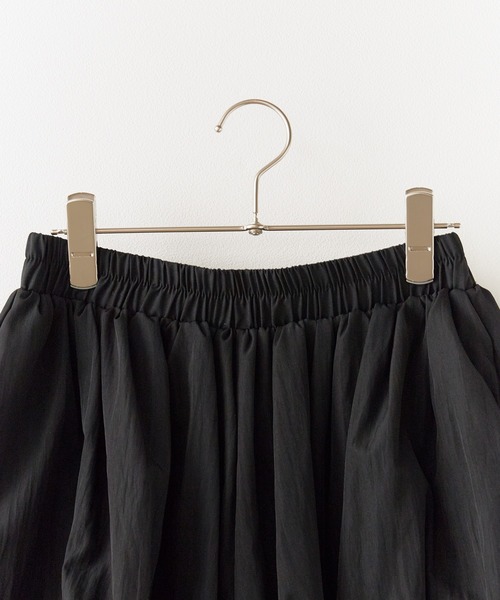 BLANK (ブランク)の「▲Simple Balloon Skirt / シンプルバルーンスカート(スカート・レディース・ベージュ/ナチュラル/ホワイト/ブラック/ピンク・FREE)」の6枚目の写真