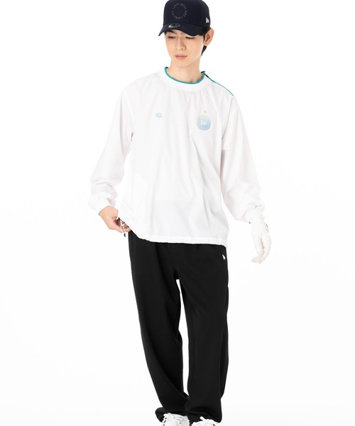【NEW ERA】ウーブン プルオーバー ナイロンジャケット ゴルフ XXL NEW ERA GOLF［ニューエラゴルフ］WIND PULLOVER/ナイロンプル