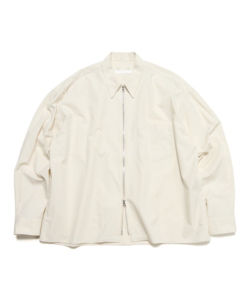 ORGANIC COTTON ZIP SHIRT（シャツ/ブラウス）｜SOPHNET.（ソフ