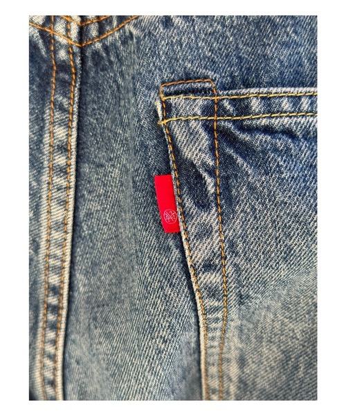 MAGIC NUMBER（マジック ナンバー）の「【MAGIC NUMBER】 301 ORIGINAL STANDARD DENIM PANTS(VINTAGE WASH) 301 オリジナルスタンダードデニムパンツヴィンテージウォッシュ（デニムパンツ・メンズ・インディゴブルー・30/32/34/36）」の5枚目の写真