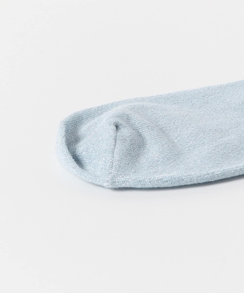 SMELLY（スメリー）の「ラメカラーソックス（ソックス/靴下・レディース・ベージュ/ブルー/ブラック・22/25（85-100））」の9枚目の写真