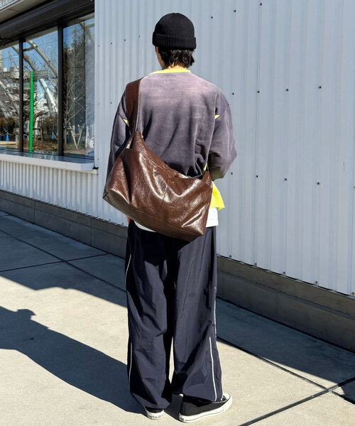 RePRODUCTION LABEL(リプロダクションレーベル)の「【RePRODUCTION LABEL / リプロダクションレーベル】リブ切替ダメージスウェット(Tシャツ/カットソー・レディース・ピンク/ネイビー/ブラック・FREE)」の17枚目の写真