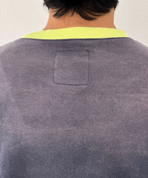 RePRODUCTION LABEL(リプロダクションレーベル)の「【RePRODUCTION LABEL / リプロダクションレーベル】リブ切替ダメージスウェット(Tシャツ/カットソー・レディース・ピンク/ネイビー/ブラック・FREE)」の22枚目の写真