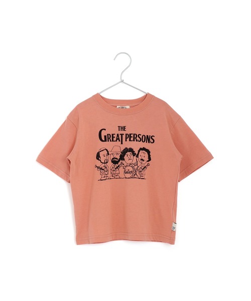 MAKE YOUR DAY（メイクユアデイ）の「えらい人バンド半袖Tシャツ■80～140cm（Tシャツ/カットソー・キッズ・グレー/サックスブルー/オレンジ・130/80/140/120/110/100/90）」の11枚目の写真