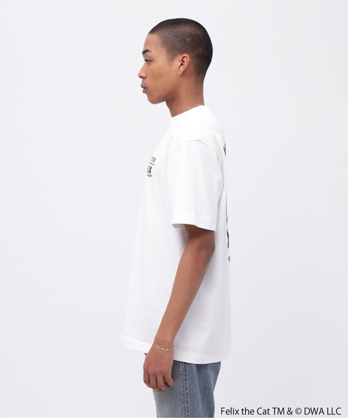 THE FELiX(フェリクス)の「《AVIREX × FELIX》"EMBROIDERY LOGO" T-SHIRT / 刺繍ロゴ 半袖Tシャツ / アヴィレックス / フィリックス(Tシャツ/カットソー・メンズ・オリーブ/ネイビー/ホワイト・XX-LARGE/X-LARGE/LARGE/MEDIUM)」の22枚目の写真