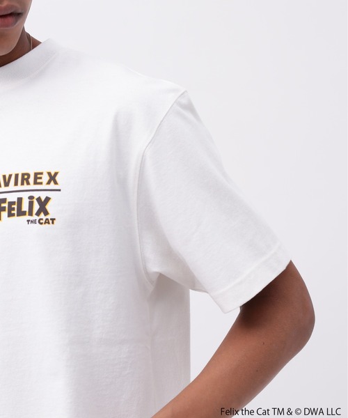 THE FELiX(フェリクス)の「《AVIREX × FELIX》"EMBROIDERY LOGO" T-SHIRT / 刺繍ロゴ 半袖Tシャツ / アヴィレックス / フィリックス(Tシャツ/カットソー・メンズ・オリーブ/ネイビー/ホワイト・XX-LARGE/X-LARGE/LARGE/MEDIUM)」の13枚目の写真