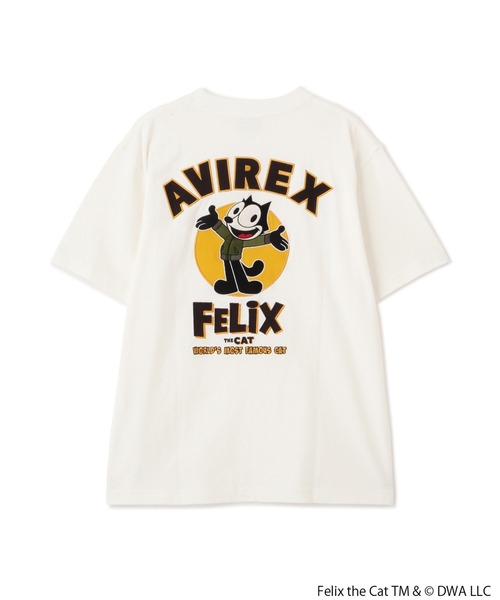 THE FELiX(フェリクス)の「《AVIREX × FELIX》"EMBROIDERY LOGO" T-SHIRT / 刺繍ロゴ 半袖Tシャツ / アヴィレックス / フィリックス(Tシャツ/カットソー・メンズ・オリーブ/ネイビー/ホワイト・XX-LARGE/X-LARGE/LARGE/MEDIUM)」の16枚目の写真