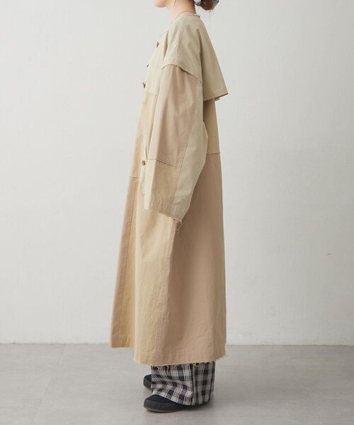 etsinta(エシンタ)の「【etsinta】2WAYジレロングトレンチコート(トレンチコート・レディース・ベージュ・ONE SIZE)」の19枚目の写真