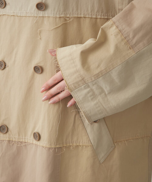 etsinta(エシンタ)の「【etsinta】2WAYジレロングトレンチコート(トレンチコート・レディース・ベージュ・ONE SIZE)」の22枚目の写真