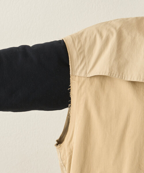 etsinta(エシンタ)の「【etsinta】2WAYジレロングトレンチコート(トレンチコート・レディース・ベージュ・ONE SIZE)」の14枚目の写真