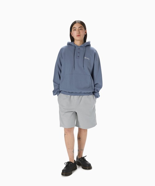 thisisneverthat（ディスイズネバーザット）の「T.N.T. Classic HDP Sweatshort（スウェットパンツ・メンズ・ブラック/ライトブルー/グレー/ヘザーグレー/ネイビー・S/M/L/XL）」の6枚目の写真