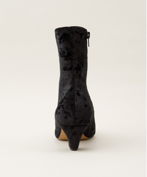 LE VERNIS（ル・ベルニ）の「LE VERNIS(ル・ベルニ)Velor stretch boots（ブーツ・レディース・ブラック/ブラウン・24.5/23.5）」の9枚目の写真